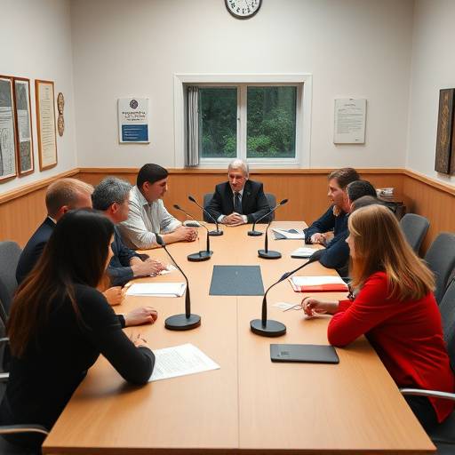 Image de l'enregistrement d'une table ronde √† l'√âcole Normale Sup√©rieure de Lyon, avec plusieurs participants autour d'une table et des micros.